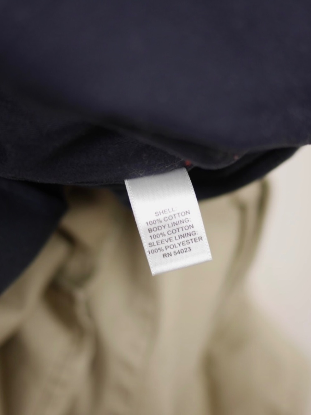 Banana Republic Classic Beige Cotton Trench Coat - Women’s S - Picture 11 of 11